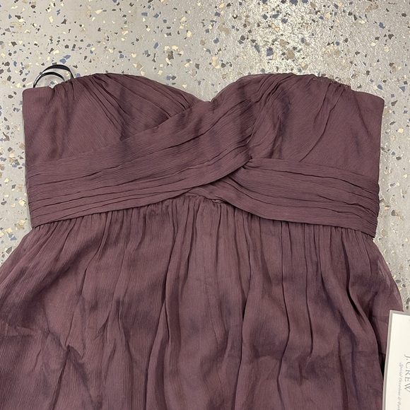 NWT J. Crew Taryn 100% Silk Chiffon Mini Dress Size 4 - Picture 5 of 8